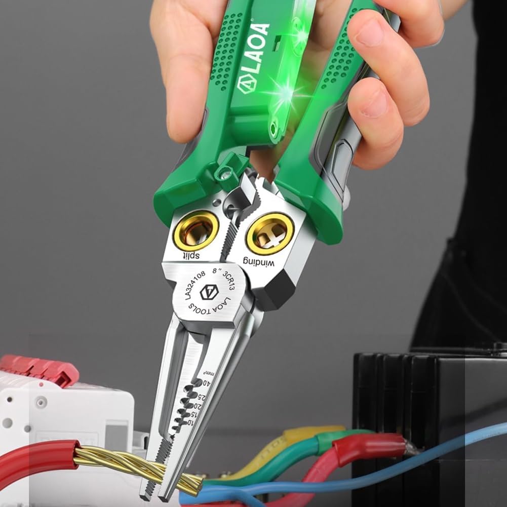 Wire Stripper With Voltage Tester