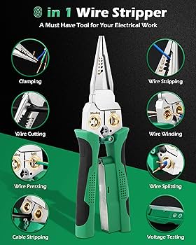 Wire Stripper With Voltage Tester
