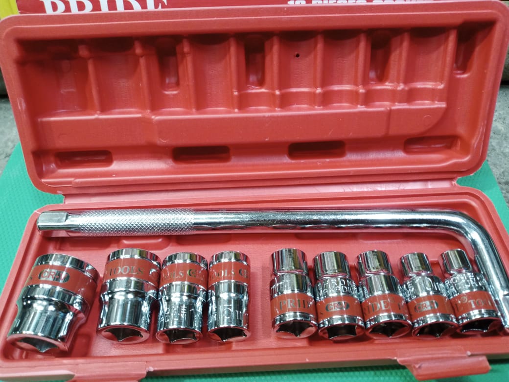 10 pcs L Type Spanner Box Socket Set