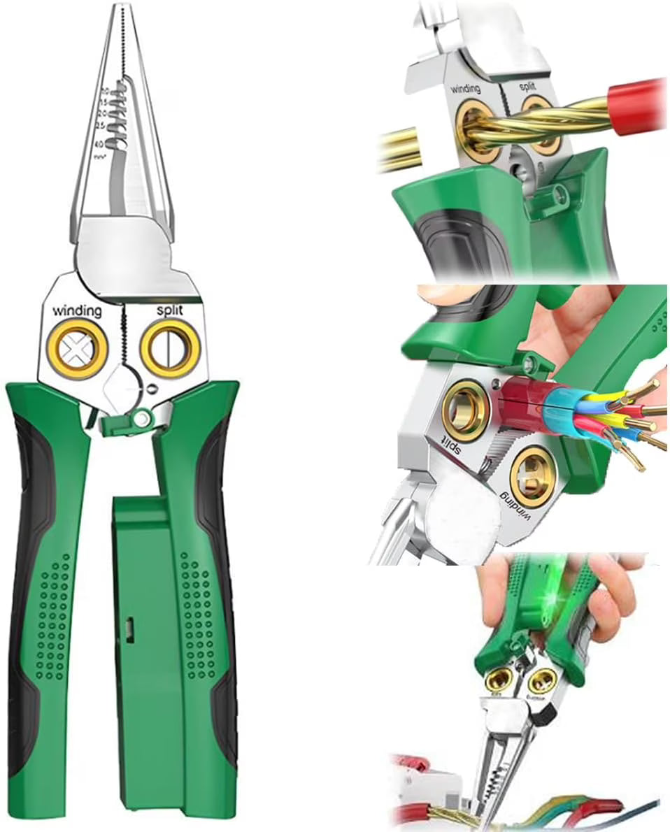 Wire Stripper With Voltage Tester