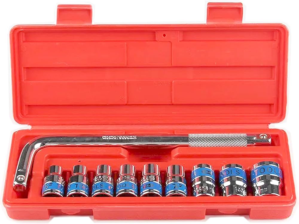 10 pcs L Type Spanner Box Socket Set