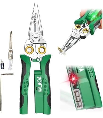 Wire Stripper With Voltage Tester