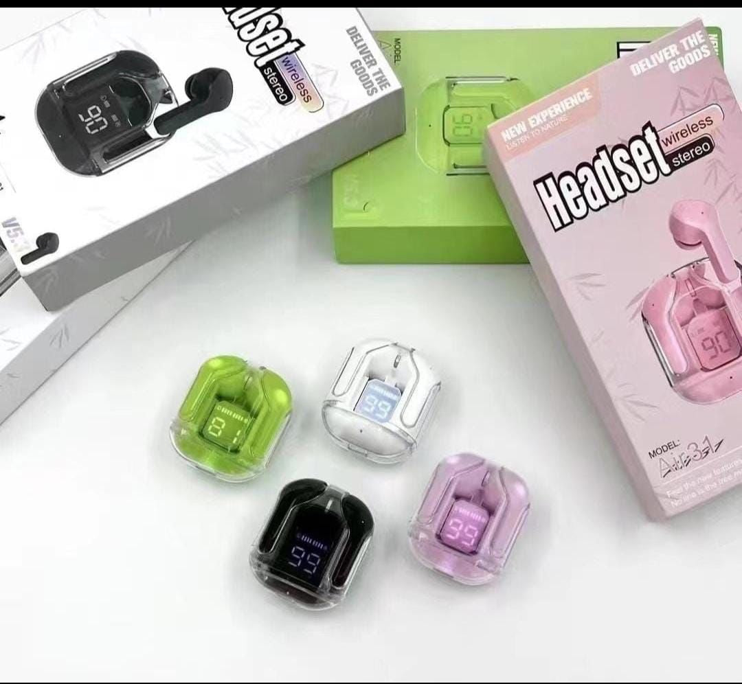 Wireless Crystal Transparent Earbuds