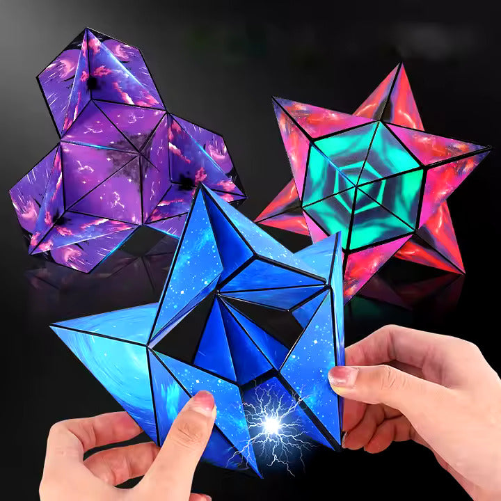 3D Magnetic Cube Shape Shifter