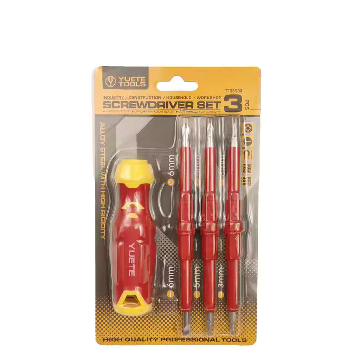 Insulated Magnetic Screwdriver 3 in 1