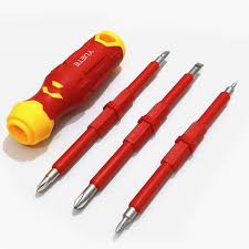 Professional Strong Magnetic  Insulated Electrician Screwdriver 6 in 1